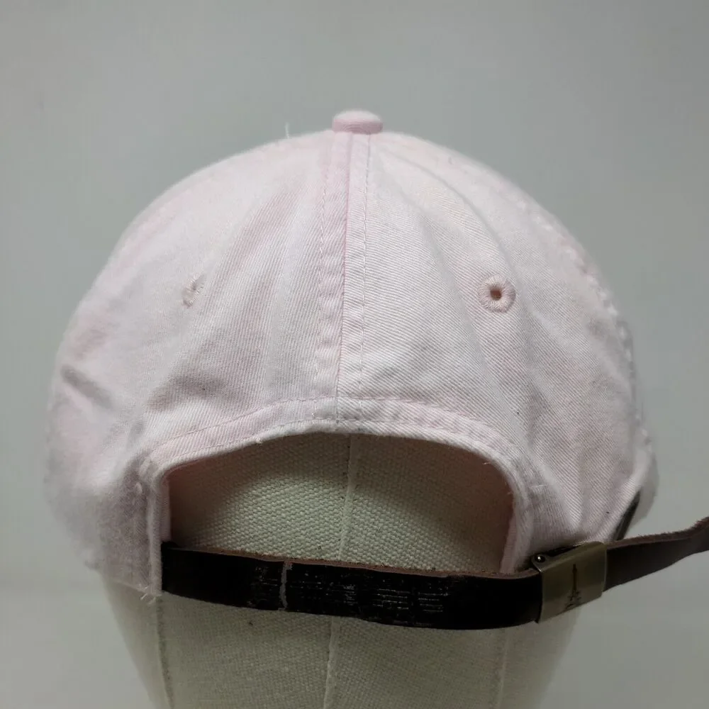 Adams Women's Slideback Hat Pink Embroidered Horse Equestrian Logo Cotton - Picture 8 of 13